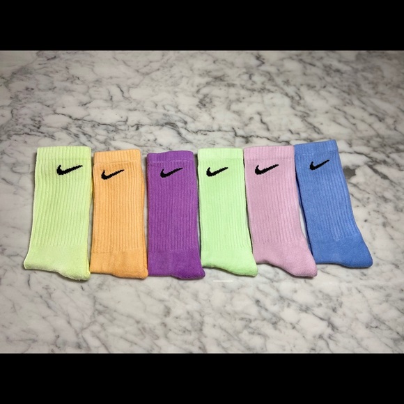 Nike customs socks NEW COLORS 6 pack - Picture 2 of 3